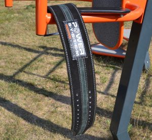 Пояс для пауерліфтингу Power System PS-3800  PowerLifting шкіряний Black/Grey Line XL - Зображення 8