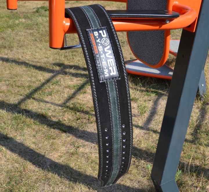 Пояс для пауерліфтингу Power System PS-3800 PowerLifting шкіряний Black/Grey Line XXL - Зображення 8