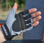 Рукавички для фітнесу MadMax MFG-871 Damasteel Grey/Black S - Зображення 5