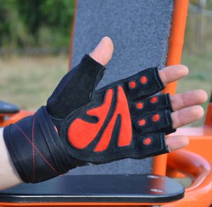 Рукавички для фітнесу MadMax MFG-568 Extreme 2nd edition Black/Red XL - Зображення 3