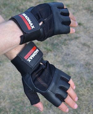Рукавички для фітнесу MadMax MFG-269 Professional Exclusive Black XXL - Зображення 6