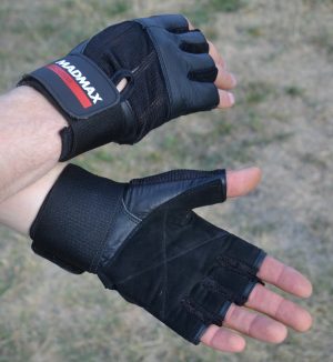 Рукавички для фітнесу MadMax MFG-269 Professional Exclusive Black XL - Зображення 7