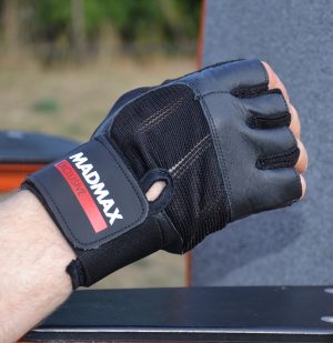 Рукавички для фітнесу MadMax MFG-269 Professional Exclusive Black XL - Зображення 2