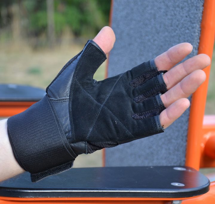 Рукавички для фітнесу MadMax MFG-269 Professional Exclusive Black L - Зображення 3