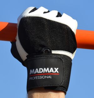 Рукавички для фітнесу MadMax MFG-269 Professional White M - Зображення 10