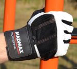 Рукавички для фітнесу MadMax MFG-269 Professional White XL - Зображення 5