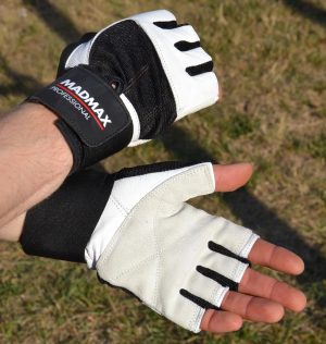Рукавички для фітнесу MadMax MFG-269 Professional White M - Зображення 7