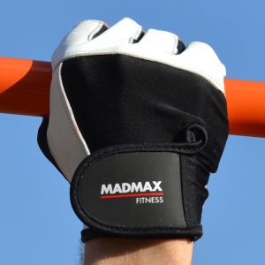 Рукавички для фітнесу MadMax MFG-444 Fitness White XXL - Зображення 9