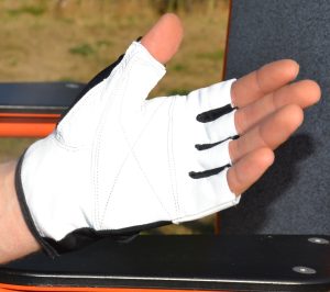 Рукавички для фітнесу MadMax MFG-444 Fitness White M - Зображення 3