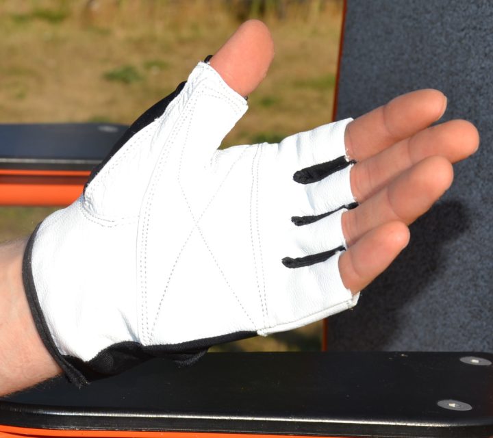 Рукавички MadMax MFG-444 Fitness White L - Зображення 3