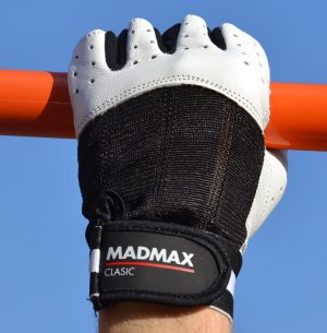 Рукавички для фітнесу MadMax MFG-248 Clasic White XL - Зображення 9