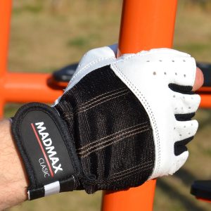Рукавички для фітнесу MadMax MFG-248 Clasic White XL - Зображення 5