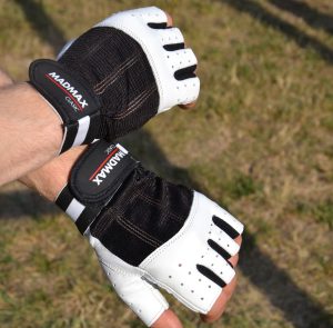 Рукавички для фітнесу MadMax MFG-248 Clasic White XL - Зображення 6
