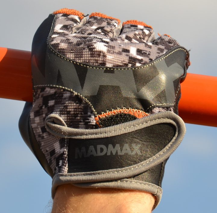 Рукавички для фітнесу MadMax MFG-831 Mti 83.1 Grey/Digital Camo XL - Зображення 10
