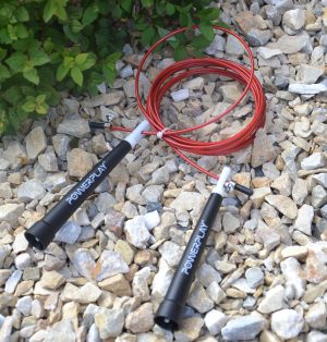 Скакалка швидкісна PowerPlay 4202 Ultra Speed Rope Червона (2,9m.) - Зображення 5