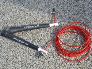 Скакалка швидкісна PowerPlay 4202 Ultra Speed Rope Червона (2,9m.) - Зображення 10