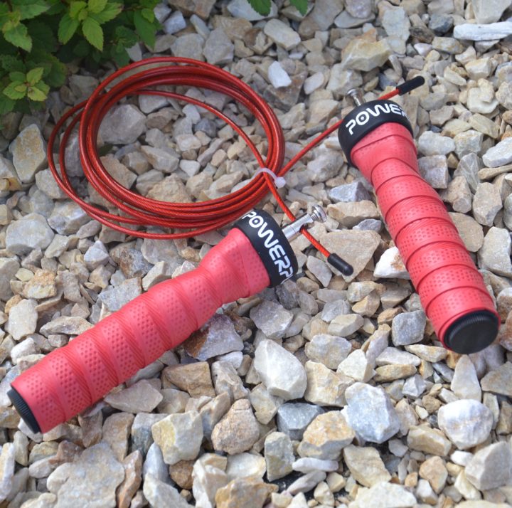 Скакалка швидкісна на підшипниках PowerPlay 4208 Fitness Jump Rope Червона (3m.) - Зображення 2
