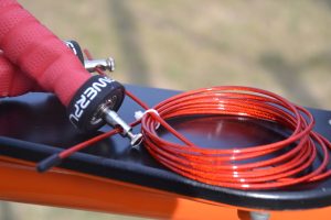 Скакалка швидкісна на підшипниках PowerPlay 4208 Fitness Jump Rope Червона (3m.) - Зображення 9