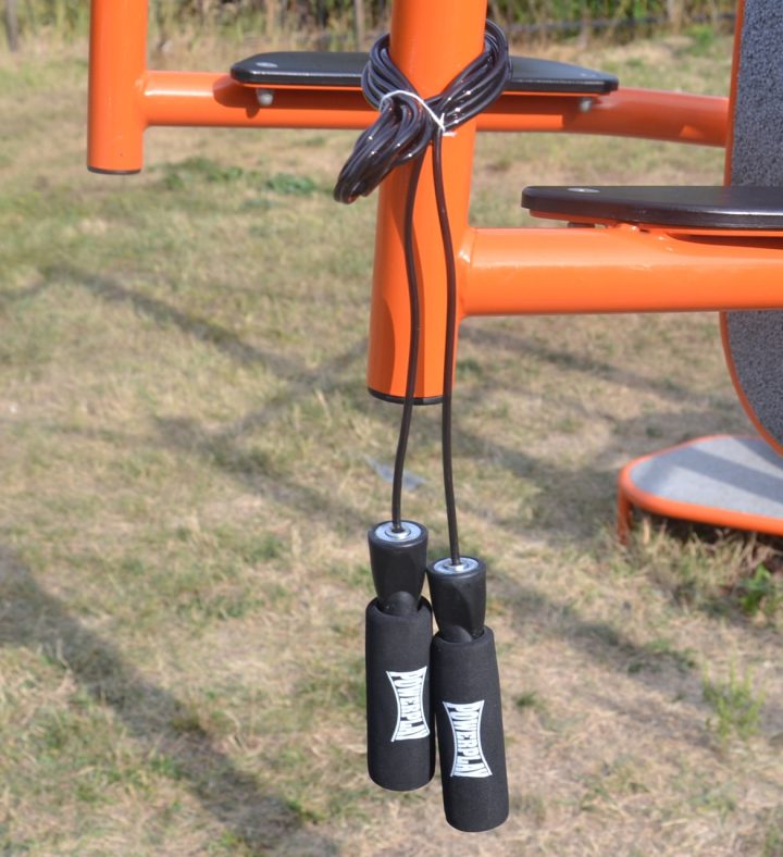 Скакалка швидкісна PowerPlay 4211 X ROPE з обтяжувачами (120г*2) Чорна (3м.) - Зображення 3