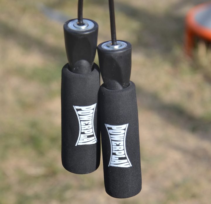 Скакалка швидкісна PowerPlay 4211 X ROPE з обтяжувачами (120г*2) Чорна (3м.) - Зображення 4
