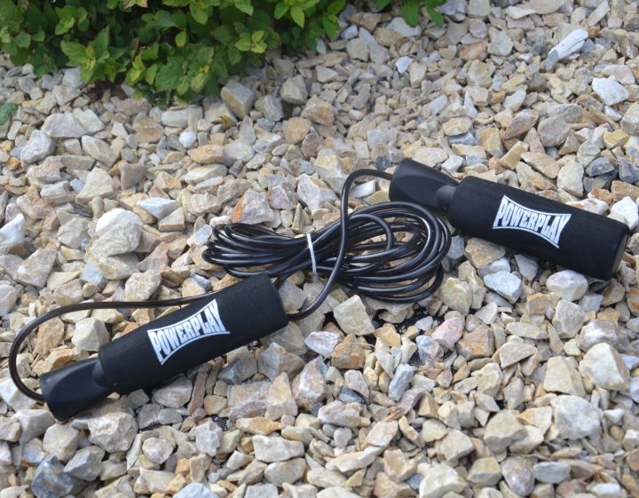 Скакалка швидкісна PowerPlay 4211 X ROPE з обтяжувачами (120г*2) Чорна (3м.) - Зображення 2