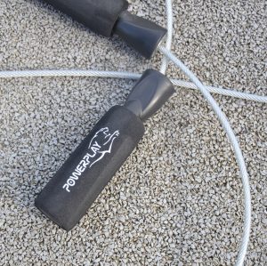 Скакалка швидкісна з підшипниками PowerPlay 4209 Sport Jump Rope Чорна (3m.) - Зображення 8