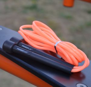 Скакалка PowerPlay 4201 Basic Jump Rope Помаранчева (2,8m.) - Зображення 6