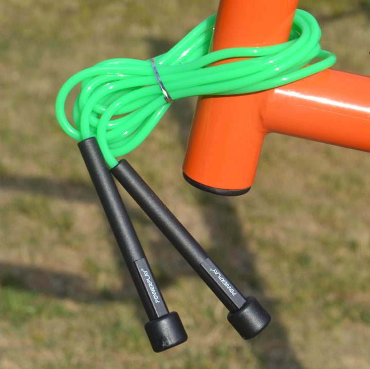 Скакалка PowerPlay 4201 Basic Jump Rope Зелена (2,8m.) - Зображення 6