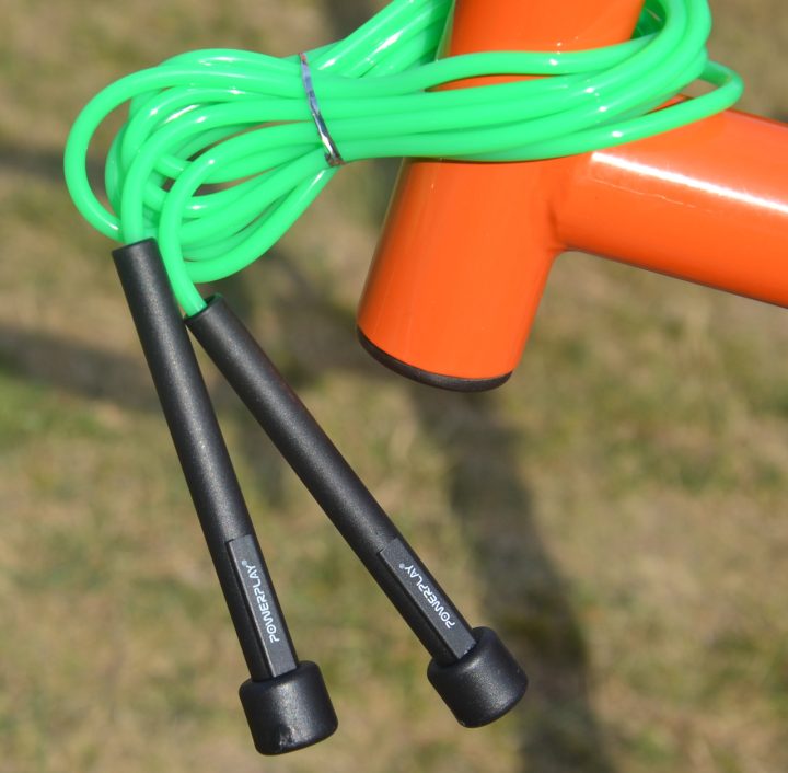 Скакалка PowerPlay 4201 Basic Jump Rope Зелена (2,8m.) - Зображення 9