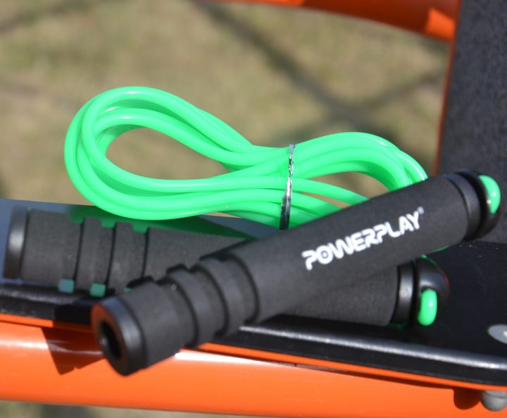 Скакалка PowerPlay 4205 Classic Plus Jump Rope Зелена (2,7m.) - Зображення 9
