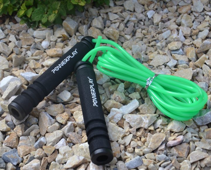 Скакалка PowerPlay 4205 Classic Plus Jump Rope Зелена (2,7m.) - Зображення 5