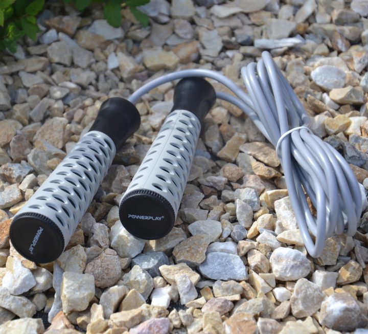 Скакалка PowerPlay 4206 Jump Rope PRO+ Сіро-чорна (2,75m.) - Зображення 5