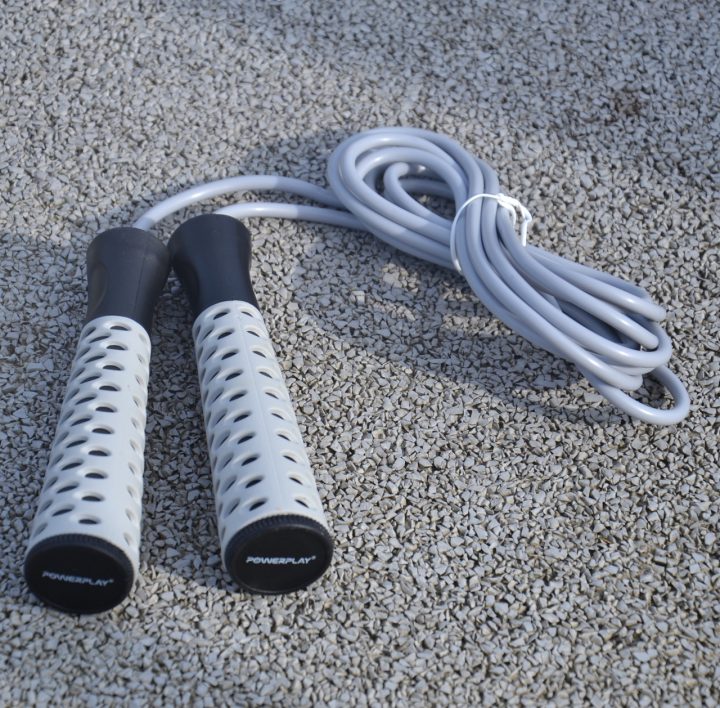 Скакалка PowerPlay 4206 Jump Rope PRO+ Сіро-чорна (2,75m.) - Зображення 9