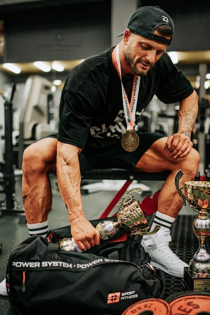 Спортивна сумка Power System PS-7012 Gym Bag-Dynamic (38л.) Black/Red - Зображення 4