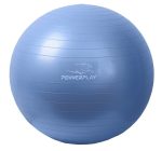 М'яч для фітнесу (фітбол) PowerPlay 4001 Ø65 cm Gymball Синій + помпа - Зображення 2
