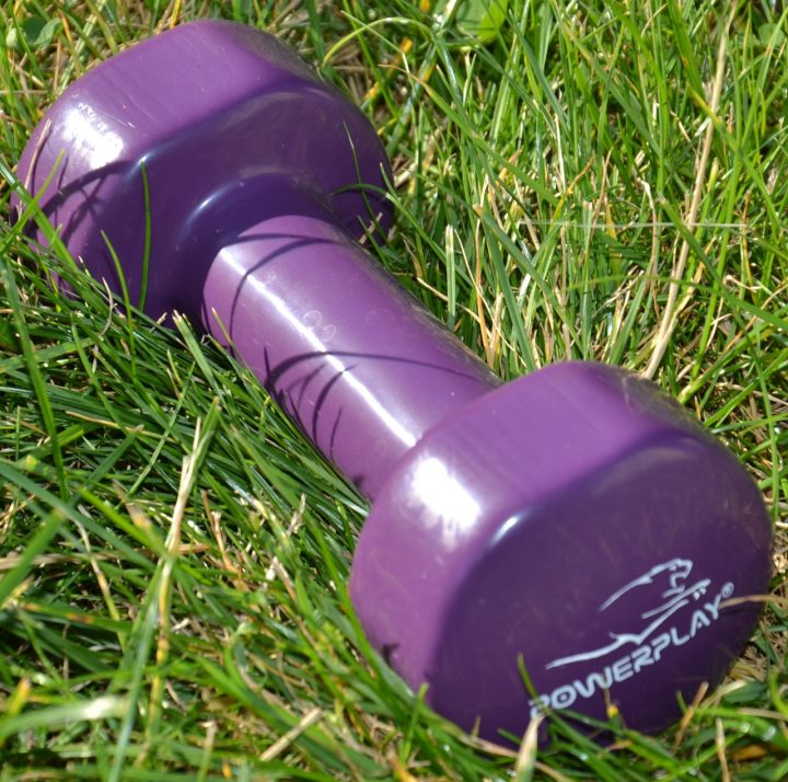 Гантель вінілова PowerPlay 4125 Achilles 2.5 кг. Фіолетова (1шт.) - Зображення 9