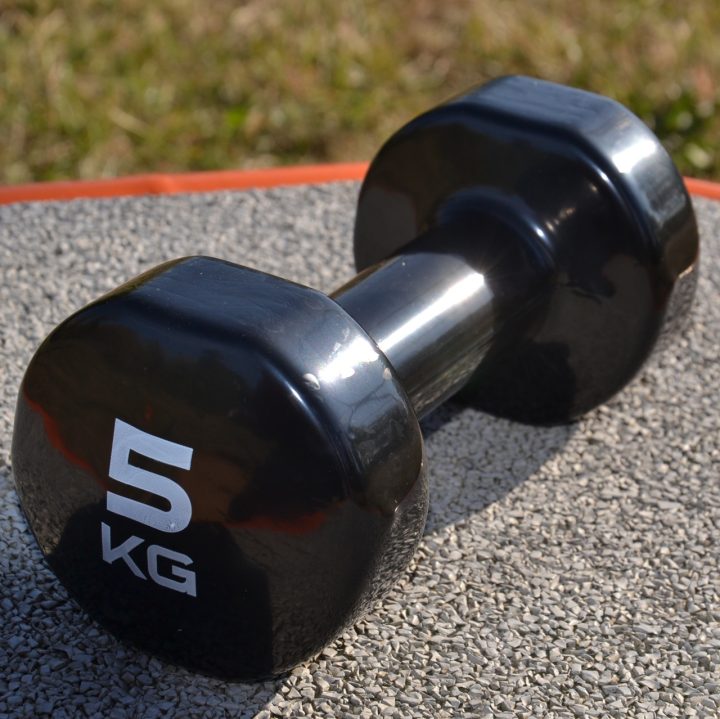 Гантелі вінілові PowerPlay 4125 Achilles 2*5 кг. Чорні (пара - 2шт.) - Зображення 10