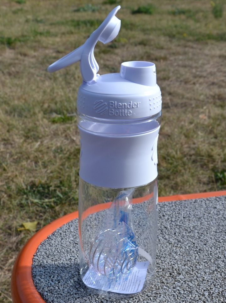 Шейкер спортивний (пляшка) BlenderBottle SportMixer Flip 28oz/820ml White - Зображення 7
