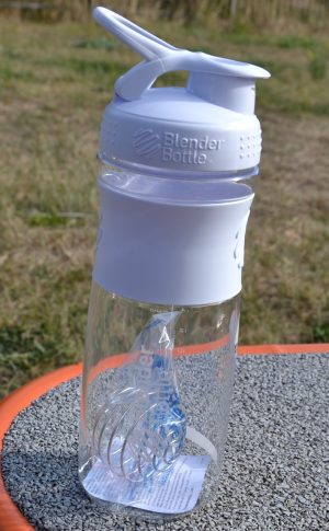 Шейкер спортивний (пляшка) BlenderBottle SportMixer Flip 28oz/820ml White - Зображення 9