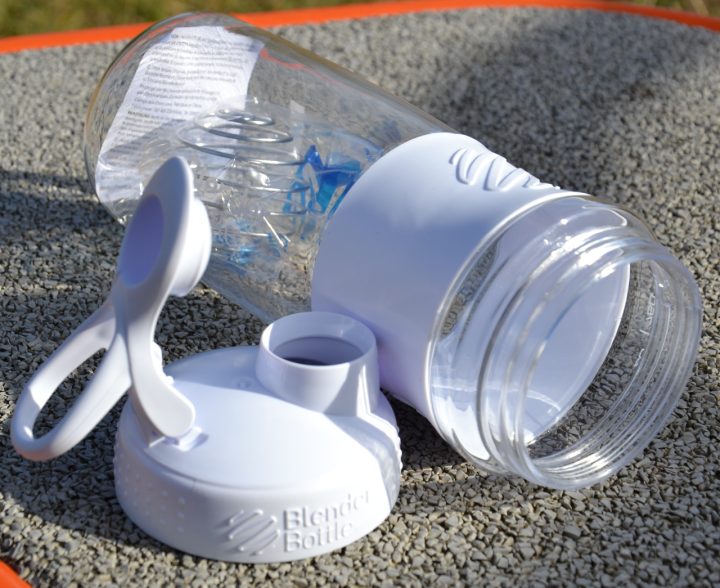 Шейкер спортивний (пляшка) BlenderBottle SportMixer Flip 28oz/820ml White - Зображення 8