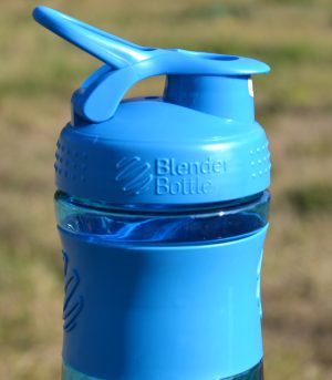 Шейкер спортивний (пляшка) BlenderBottle SportMixer Flip 28oz/820ml Cyan - Зображення 4
