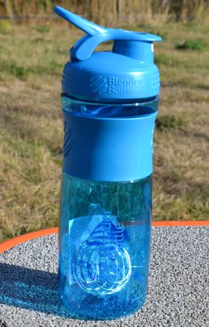 Шейкер спортивний (пляшка) BlenderBottle SportMixer Flip 28oz/820ml Cyan - Зображення 6