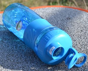 Шейкер спортивний (пляшка) BlenderBottle SportMixer Flip 28oz/820ml Cyan - Зображення 9