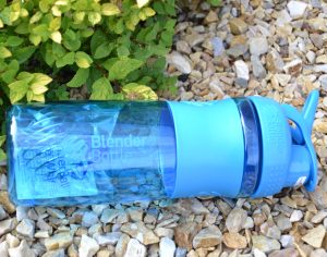 Шейкер спортивний (пляшка) BlenderBottle SportMixer Flip 28oz/820ml Cyan - Зображення 2