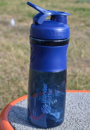 Шейкер спортивний (пляшка) BlenderBottle SportMixer Flip 28oz/820ml Navy - Зображення 8