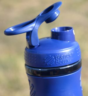 Шейкер спортивний (пляшка) BlenderBottle SportMixer Flip 28oz/820ml Navy - Зображення 9