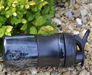 Шейкер спортивний (пляшка) BlenderBottle SportMixer Flip 20oz/590ml Black - Зображення 2