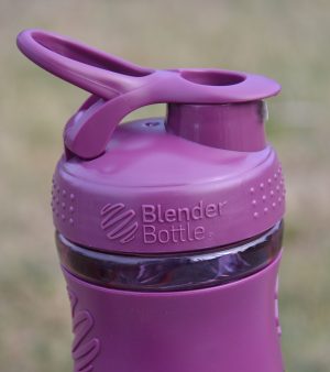 Шейкер спортивний (пляшка) BlenderBottle SportMixer Flip 20oz/590ml Plum - Зображення 8