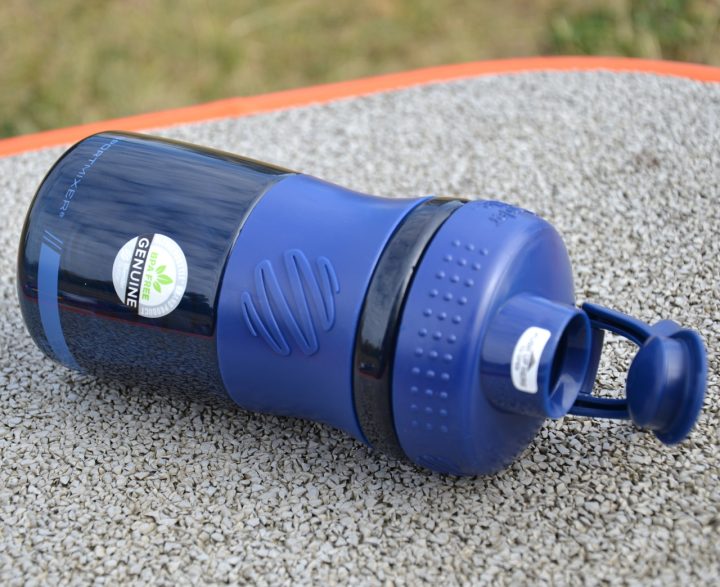 Шейкер спортивний (пляшка) BlenderBottle SportMixer Flip 20oz/590ml Navy - Зображення 9