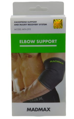 Налокітник MadMax MFA-293 Zahoprene Elbow Support Dark Grey/Green (1шт.) M - Зображення 10